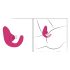 Womanizer Blend - Vibrador punto G y estimulador clitorial (rosa)