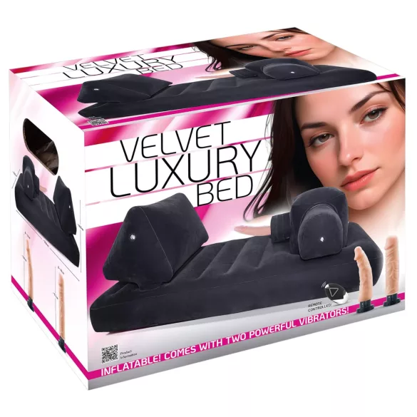 You2Toys Velvet Luxury - máquina sexual con cama incorporada - negro