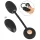 You2Toys - huevo vibrador remoto - silicona negra