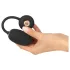 You2Toys - huevo vibrador remoto - silicona negra