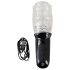 Stroker - masturbador vibrador giratorio - transparente