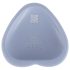 Vibrador azul con corazones - Heart Guy