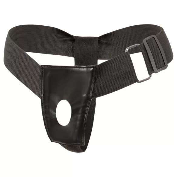 You2Toys - arnés con consolador vibrador - set - silicona roja