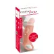 Realistixxx - funda pene abierta con vibración - color natural