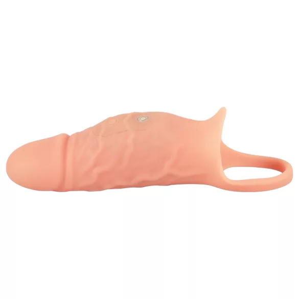 Realistixxx - funda para pene con anillo vibrador - color natural