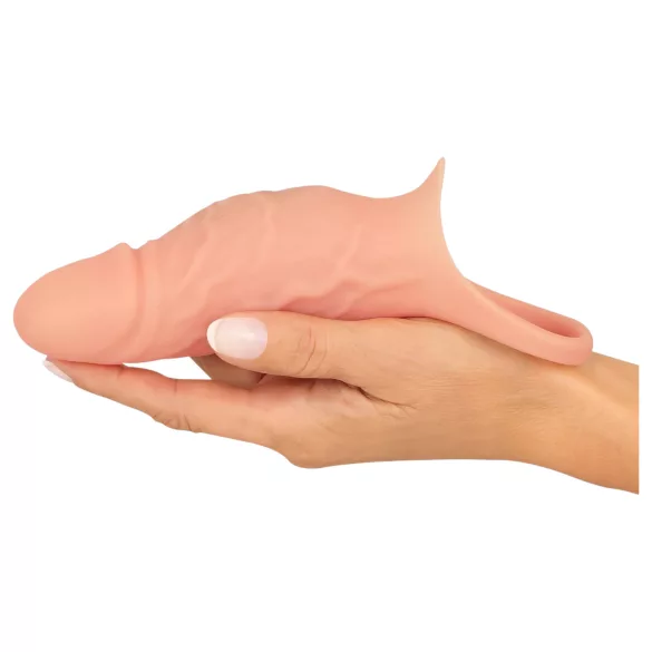 Realistixxx - funda para pene con anillo vibrador - color natural