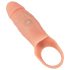 Realistixxx - Anillo Vibratorio con Funda para Pene (Natural)