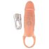 Realistixxx - Anillo Vibratorio con Funda para Pene (Natural)