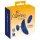 Smile - vibrador de bragas ultrafino y portátil con mando a distancia (azul)