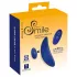 Smile - vibrador de bragas ultrafino y portátil con mando a distancia (azul)