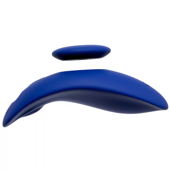 Smile - vibrador de bragas ultrafino y portátil con mando a distancia (azul)