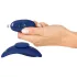 Smile - vibrador de bragas ultrafino y portátil con mando a distancia (azul)