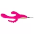 SMILE - vibrador con triple brazo y lengüeta (rosa)