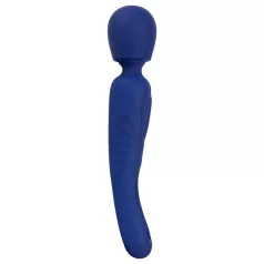 Smile - Vibrador 2 en 1 con lengua masajeadora (azul)