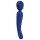 Smile - Vibrador 2 en 1 con lengua masajeadora (azul)