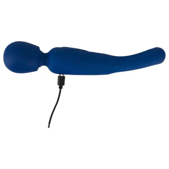 Smile - Vibrador 2 en 1 con lengua masajeadora (azul)