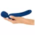 Smile - Vibrador 2 en 1 con lengua masajeadora (azul)