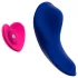 Smile - vibrador tipo braga con control remoto - silicona azul