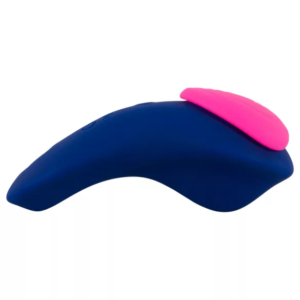 Smile - vibrador tipo braga con control remoto - silicona azul