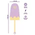 You2Toys - vibrador para clítoris recargable - silicona rosa