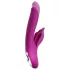 Javida - Vibrador estimulador punto G y clítoris 4 en 1 - silicona lila