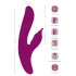 Javida - Vibrador estimulador punto G y clítoris 4 en 1 - silicona lila