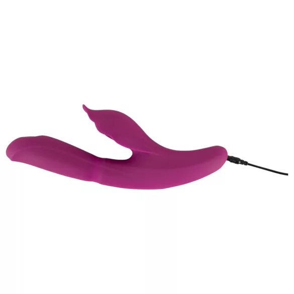 Javida - Vibrador estimulador punto G y clítoris 4 en 1 - silicona lila