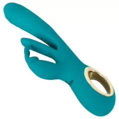   Smile - vibrador punto G y clítoris con función empuje - silicona verde