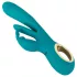 Smile - vibrador punto G y clítoris con función empuje - silicona verde