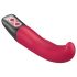Vibrador Titán G y P punto - rosa potente