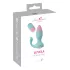 Beau Coeur Juvela - plug anal vibrador - silicona turquesa