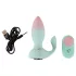 Beau Coeur Juvela - plug anal vibrador - silicona turquesa