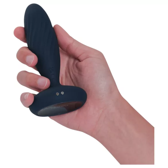 Svakom Jordan - plug anal vibrador inteligente - silicona azul