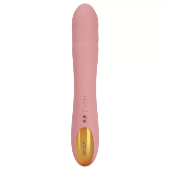 Svakom Ava Neo - vibrador con empuje inteligente - silicona rosa