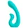 Beau Coeur Naira - Vibrador doble punto G y clítoris - silicona verde