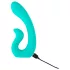 Beau Coeur Naira - Vibrador doble punto G y clítoris - silicona verde