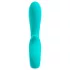 Beau Coeur Naira - Vibrador doble punto G y clítoris - silicona verde