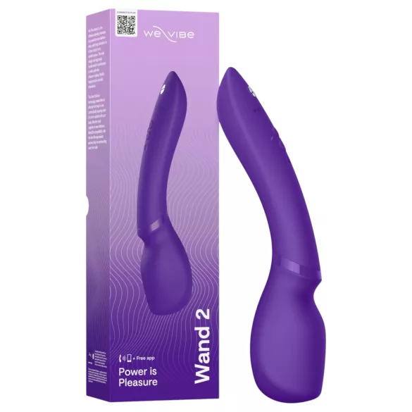 We-Vibe Wand 2 - Vibrador masajeador controlado por aplicación