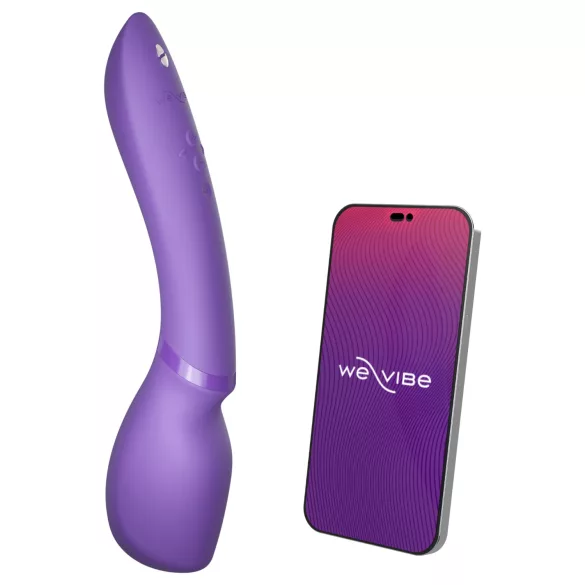 We-Vibe Wand 2 - Vibrador masajeador controlado por aplicación