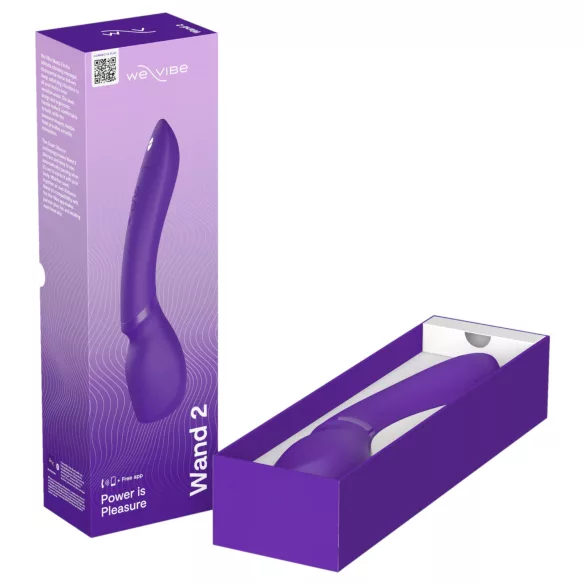 We-Vibe Wand 2 - Vibrador masajeador controlado por aplicación