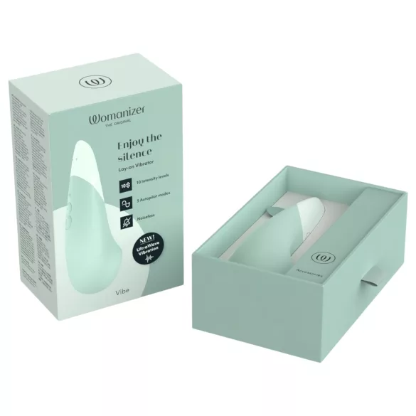 Womanizer - vibrador estimulador de clítoris - silicona verde