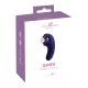 Beau Coeur Zanto - vibrador de punto G - silicona azul