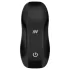 ANOS - plug anal vibrador set - silicona negra