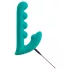 Beau Coeur Sylora - vibrador 2 en 1 con perlas (verde)