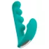 Beau Coeur Sylora - vibrador 2 en 1 con perlas (verde)