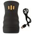 You2Toys Gyro - Masturbador giratorio y vibrante (negro)