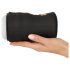 You2Toys Gyro - Masturbador giratorio y vibrante (negro)