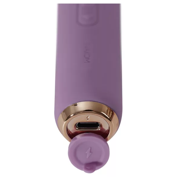 Svakom Mini Emma Neo - Vibrador masajeador con control por app (morado)