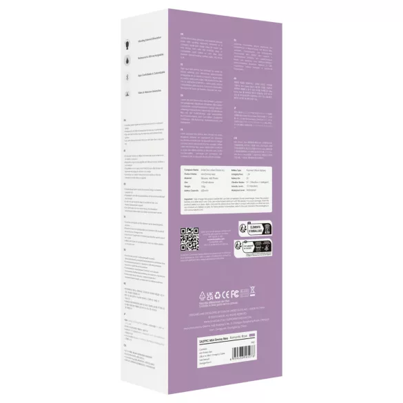 Svakom Mini Emma Neo - Vibrador masajeador con control por app (morado)