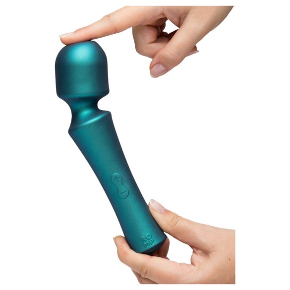 ROMP Presto - masajeador vibrador recargable - silicona verde